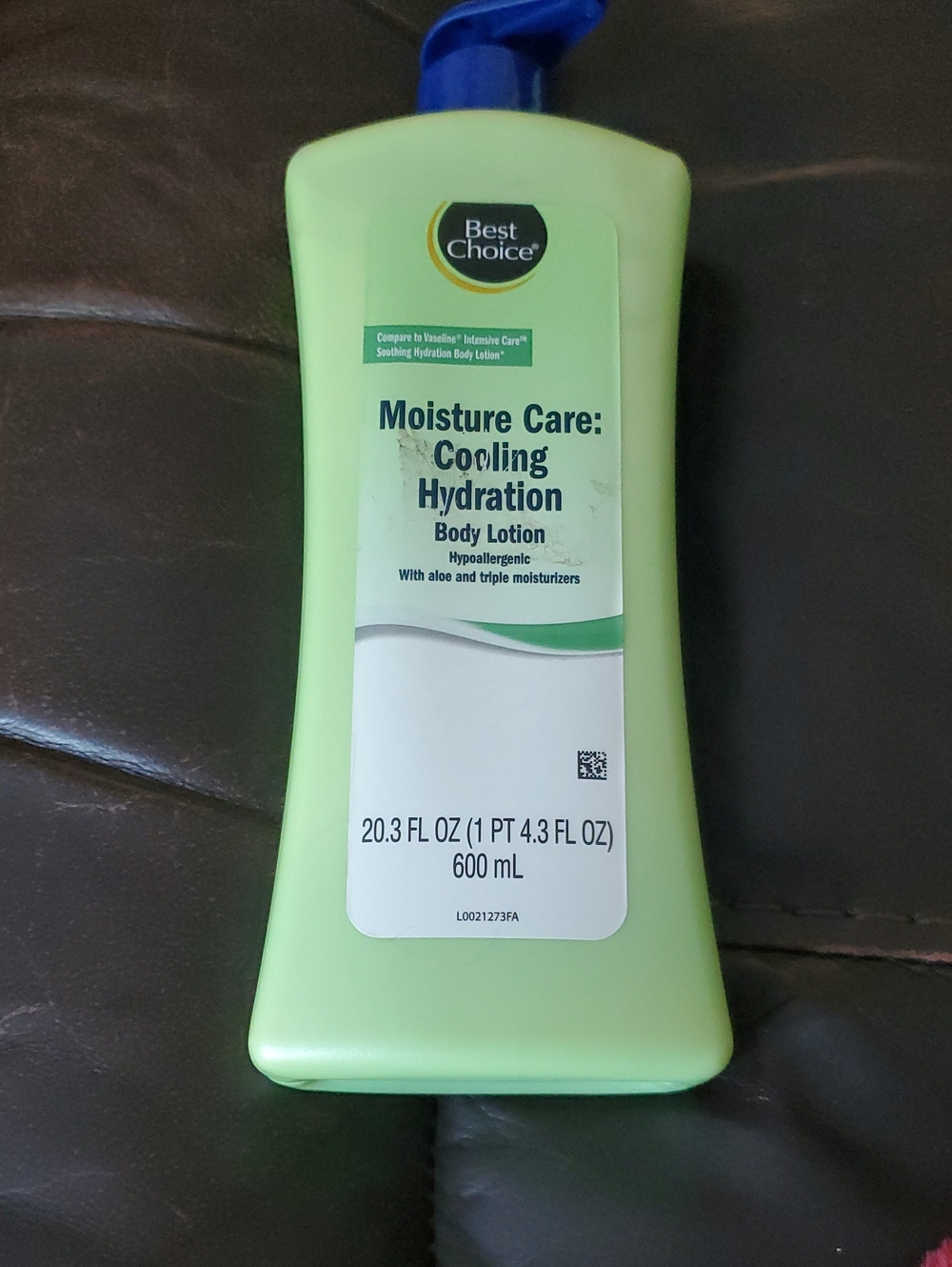 Moisture Care Cooling Hydration Body Lotion - Light Green